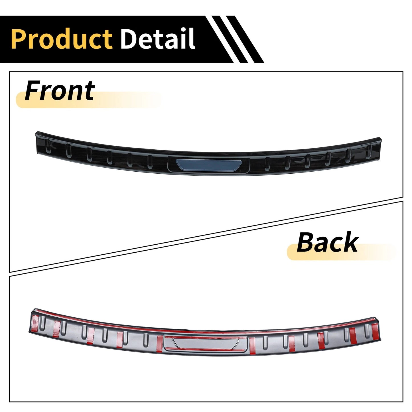 Bumper Guards 1 Pc for Ford Edge (2019-2024)