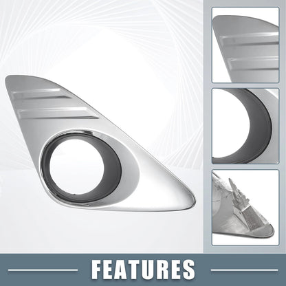 Right Fog Light Grille Cover for Toyota Camry (2018-2023)