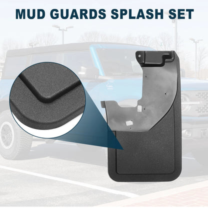 Mud Flap Splash Guard for Ford Bronco (2021-2024)