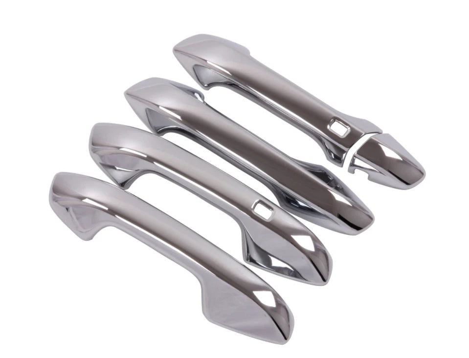 Chrome Smart Keyhole Door Handle Lid Cover for 2019-2024 Kia Forte K3
