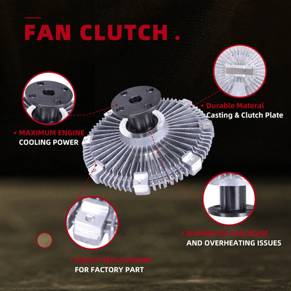 Radiator Cooling Fan Clutch for Mazda BT-50, Ford Ranger (2006-2011)