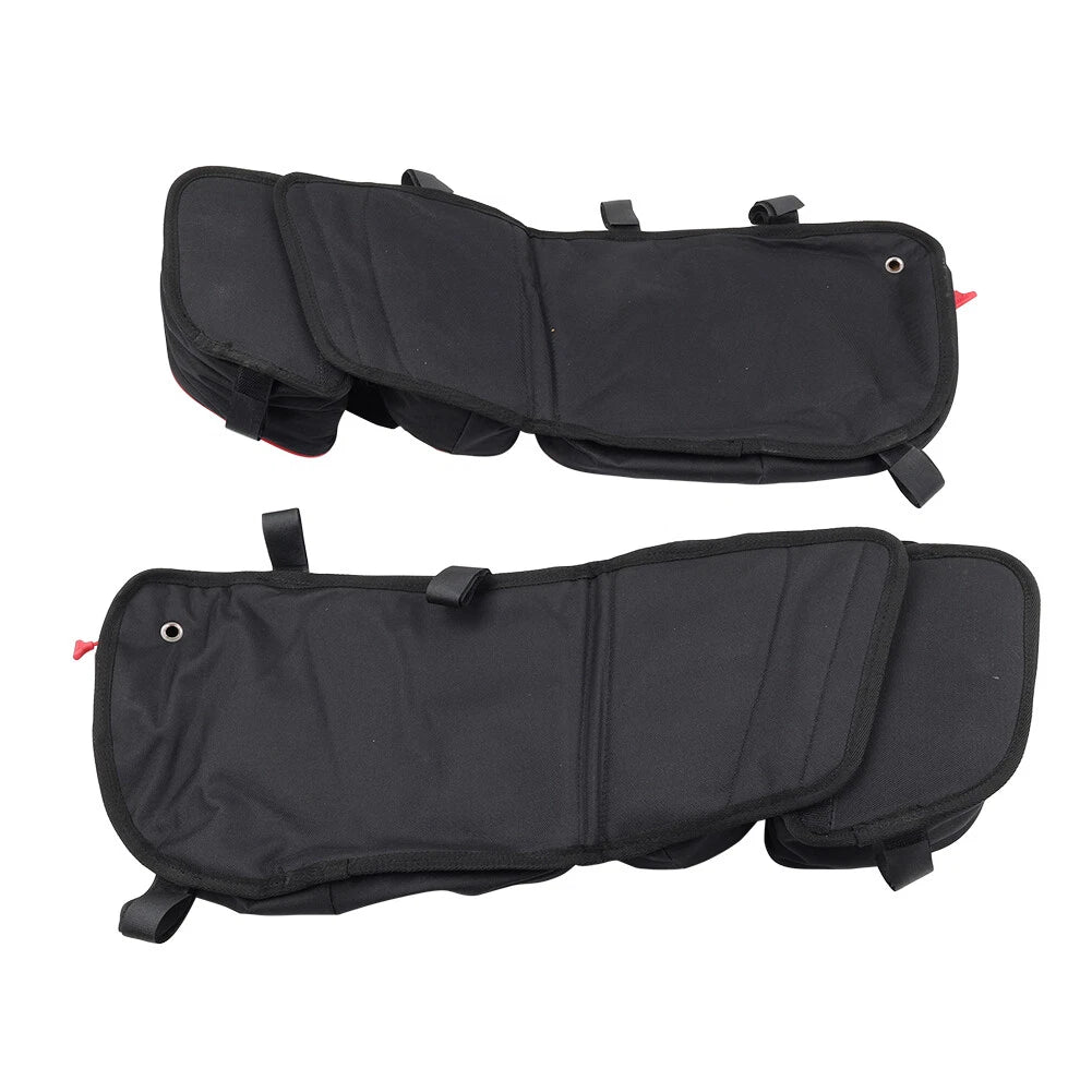 Front Side Door Storage Bags w/ Knee Pad for Can-Am Maverick X3 Turbo (17-24)