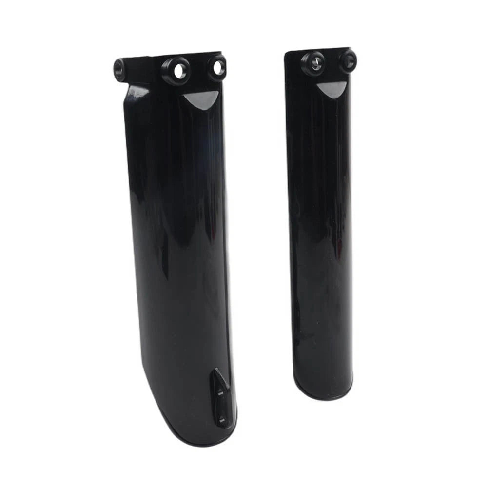 Black Front Fork Guard Covers for Chinese 125-190cc Pit Dirt Bikes
