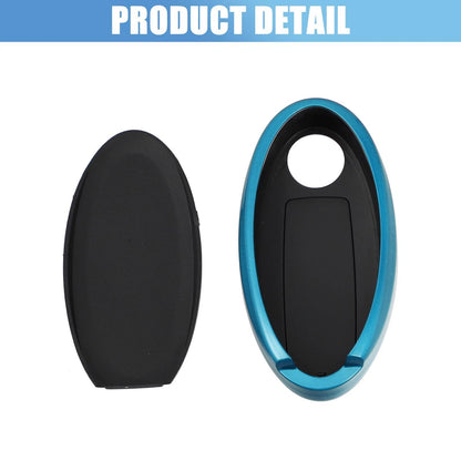 Key Fob Case for Nissan Sentra (1986-1987) Silicone Blue