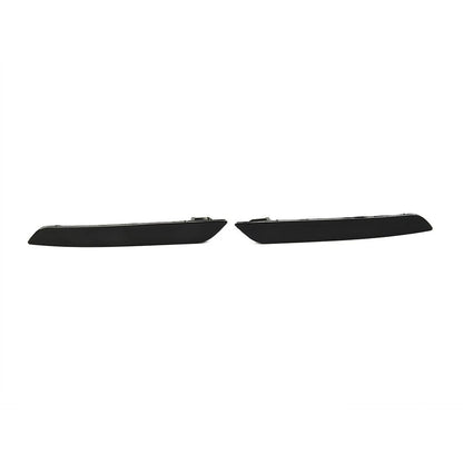 Smoked Black Side Logo Reflector Front Bumper Lamps