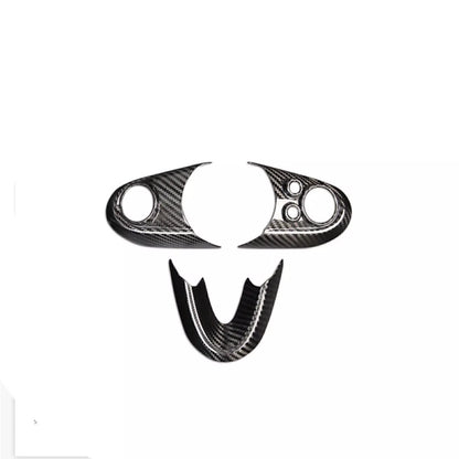 Carbon Fiber Steering Wheel Cover for Mini Cooper F54 F55 F56 F57 (2014-up)