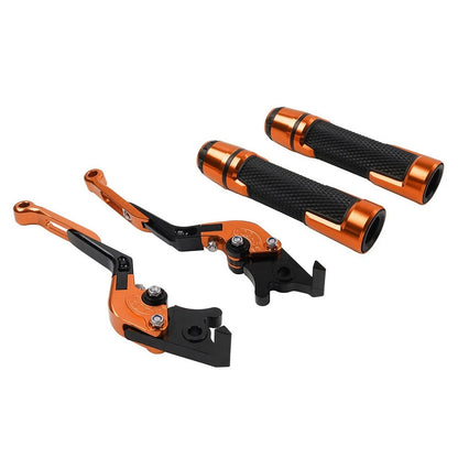 CNC Brake Clutch Levers & Handlebar Grips Set for Honda CB1100 CB1300 (2013-2023)