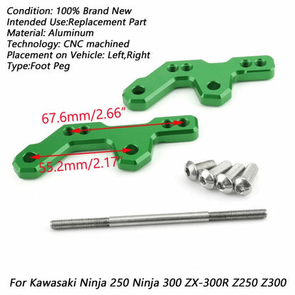 Footrest holder for Kawasaki Ninja 300 (2013-2023)