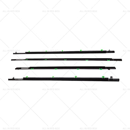 Black Weatherstrip Window Moulding Trim Seal for Honda CR-V (2007-2011)