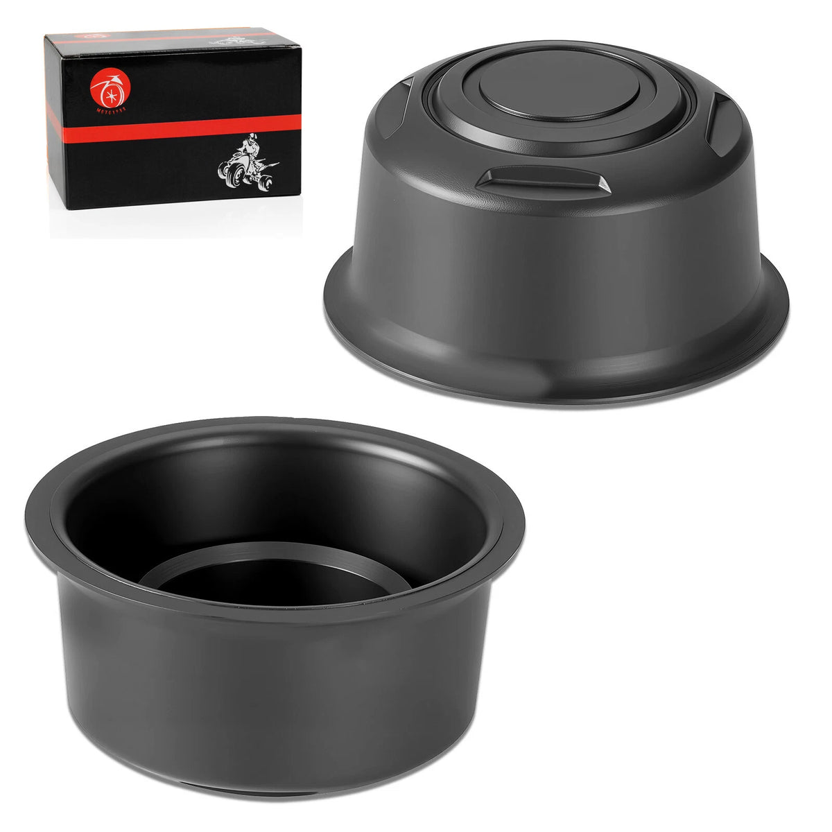 2 x Wheel Center Dust Hub Cap for Yamaha Rhino 660 700