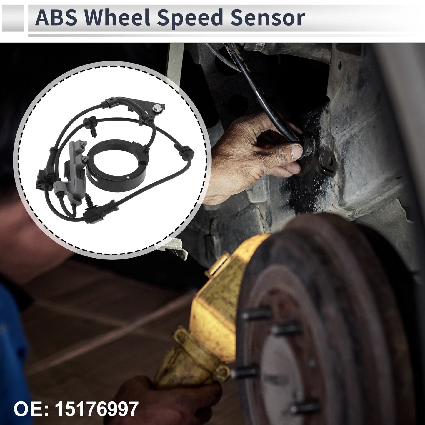 ABS Wheel Speed Sensor Front Left for Chevrolet Colorado (2004-2009)