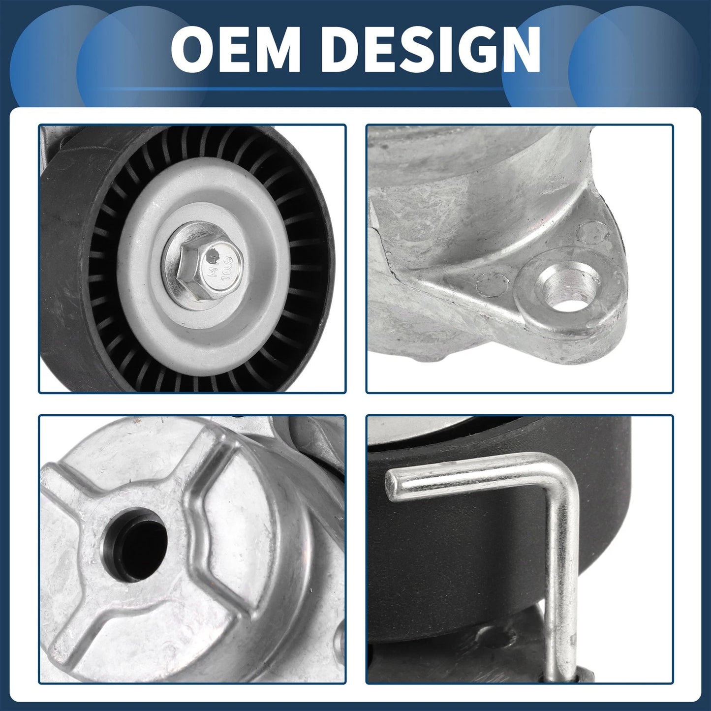 Belt Tensioner Drive for CHEVROLET MALIBU (2012-2015)