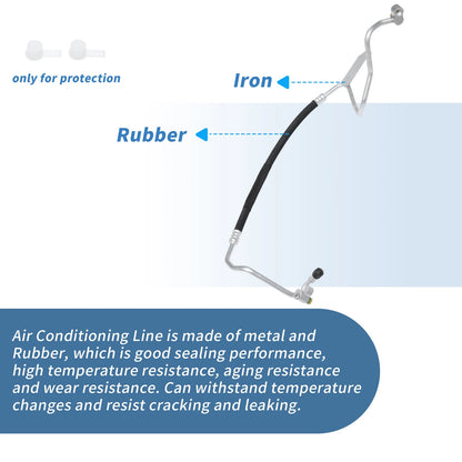 A/C Refrigerant Liquid Hose for BMW 740i (2009-2015)