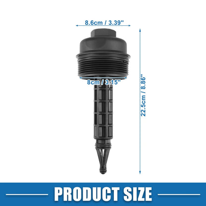 Engine Oil Filter Housing Cover Cap for BMW E46 320d (2001-2005)