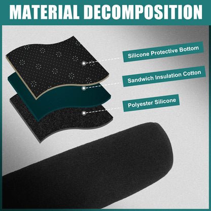 Black Dashboard Cover Mat Protector for Mazda CX-30 (2020-2023)