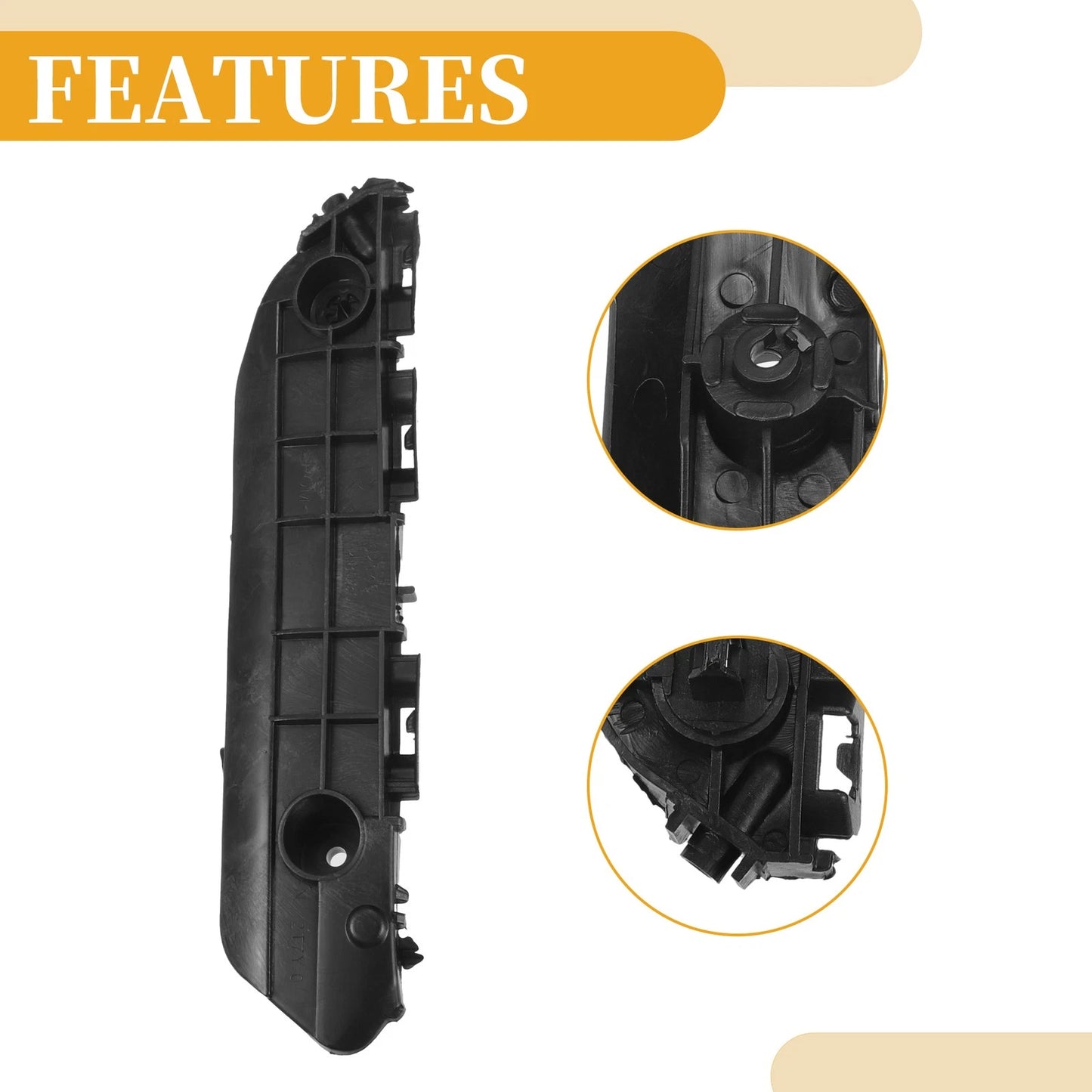 Front Bumper Support Bracket for Toyota Highlander (2008-2010) - 1 Pc