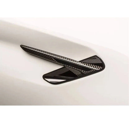 Fender Side Air Vent Trim Cover for BMW F90 M5 2018-2023 Dry Carbon Fiber