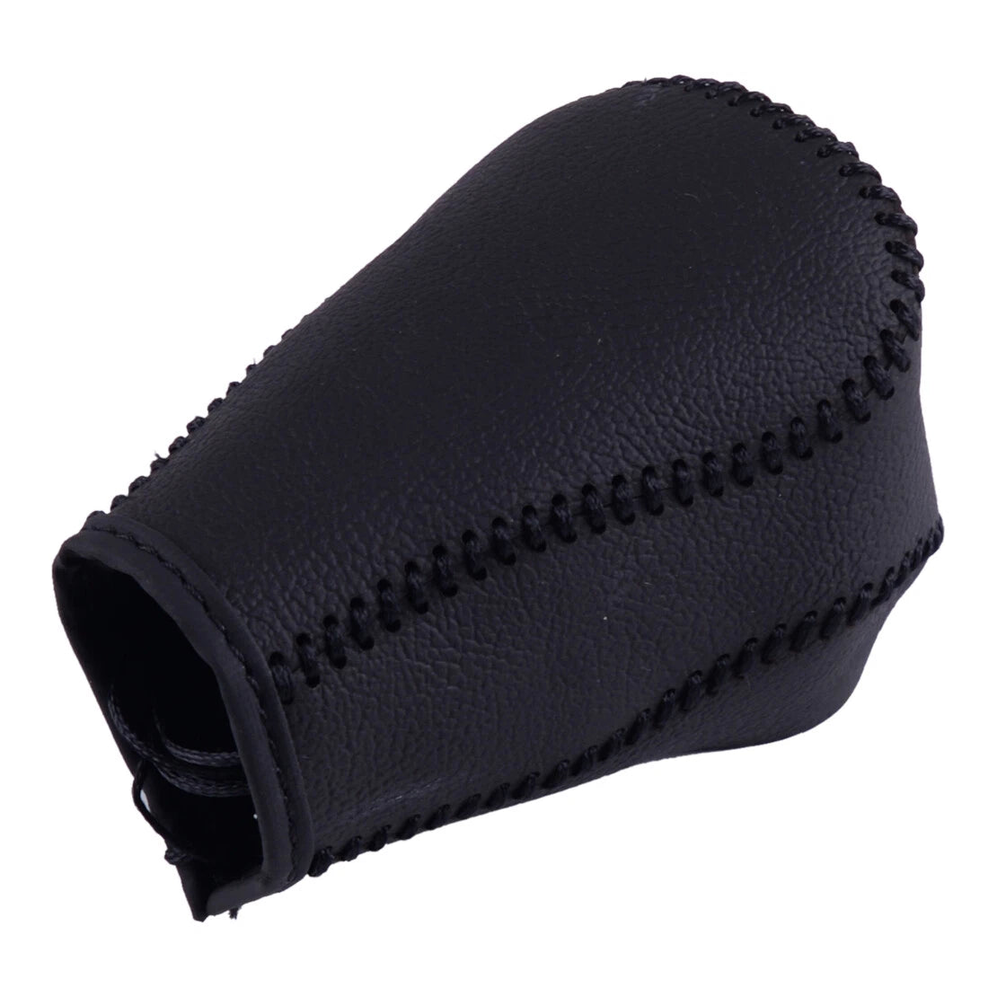 Black PU Leather Gear Shift Knob Cover for Honda CR-V (2015-2016)