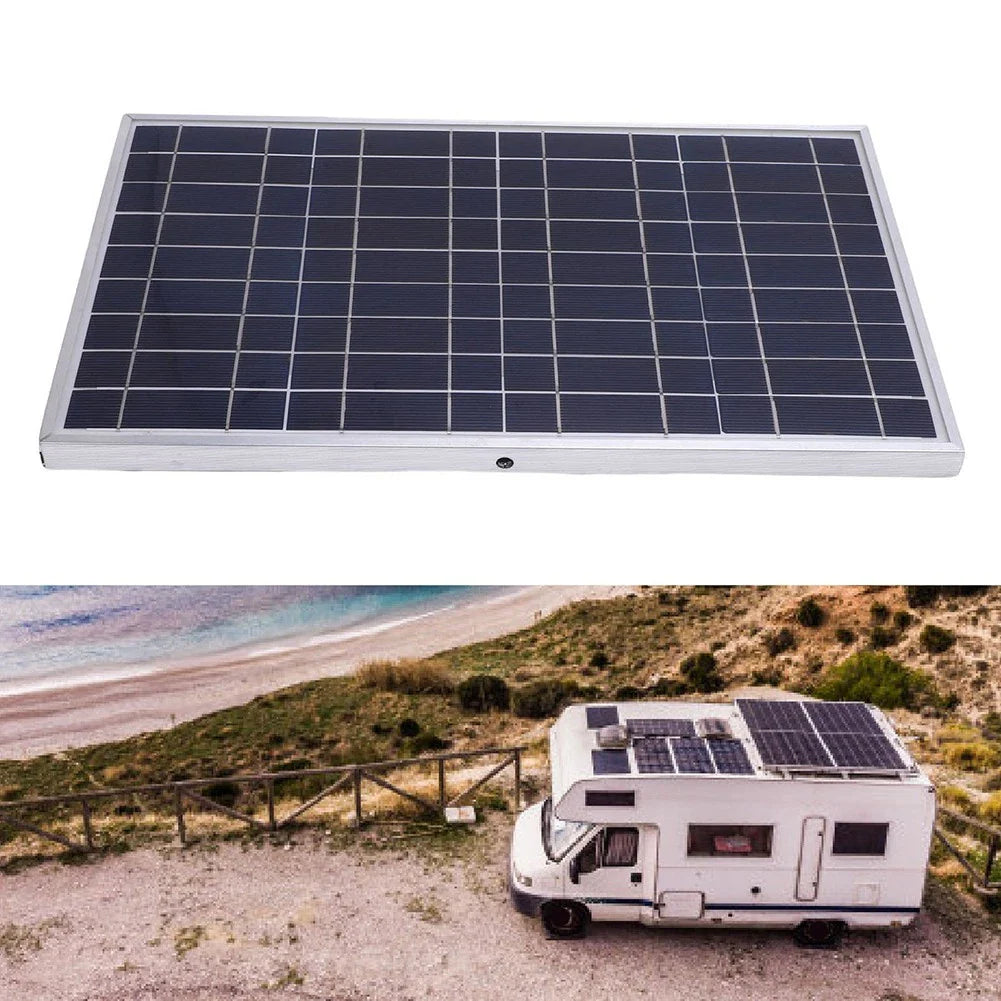 200W Solar Panel Trickle Charger for Car/RV/Boat 12V Battery Maintainer