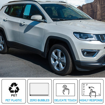 8.4" Tempered Glass Navigation Screen Protector for Jeep Compass (2021-2023)