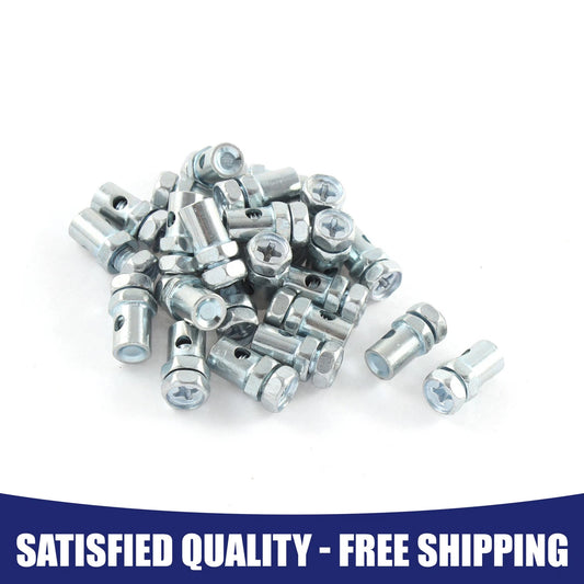 0.3x0.08in Cable Bolts Top Fitting Nipple Screw Universal Item 25 for Motorcycle
