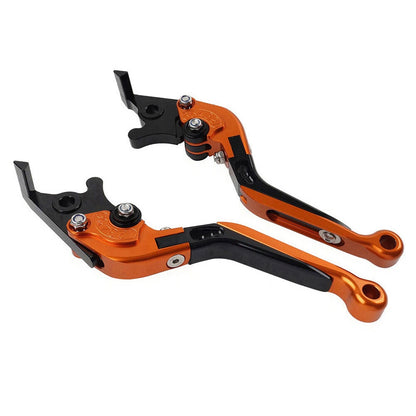 CNC Orange Extendable Brake Clutch Levers for Honda ADV150 (2019-2020)