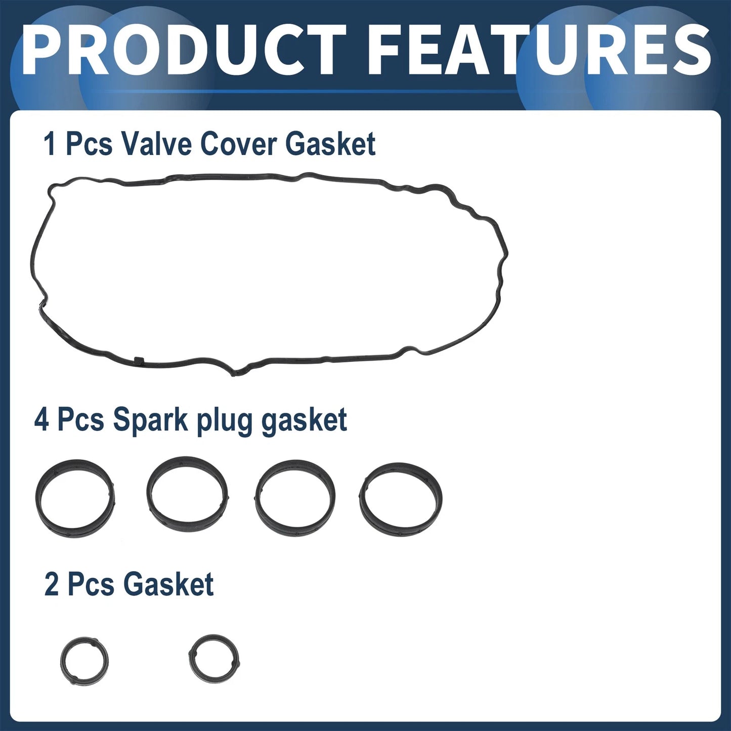 Valve Cover Gasket for Mini Cooper Base, S 1.6L (2007)