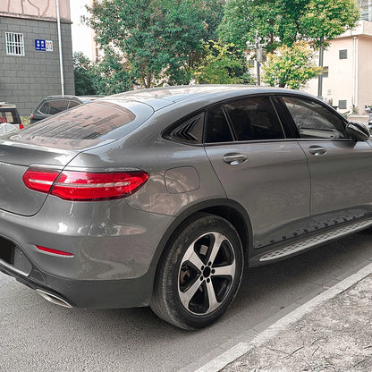 2 x Carbon Look Rear Side Window Louvers for Benz GLC C253 (2016-2022)