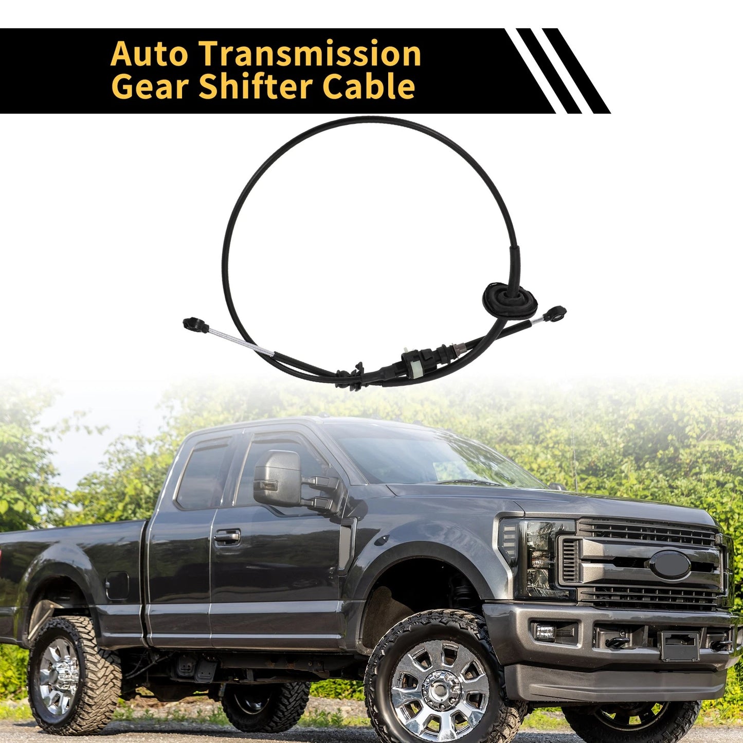 Auto Transmission Gear Shifter Cable for Ford F-150, F-250 (1992-1997)