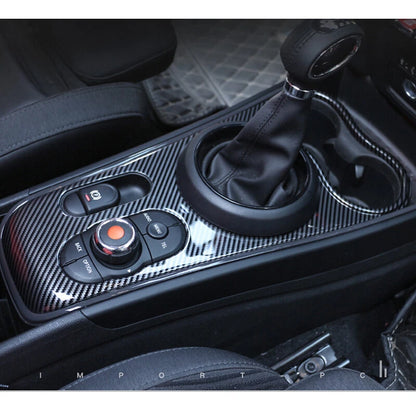 Carbon Fiber Style Center Console Cover Trim Fit For Mini Cooper Countryman F60