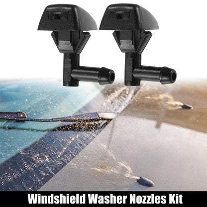 Front Windshield Wiper Washer Nozzles for Volvo S60 (2001-2010)