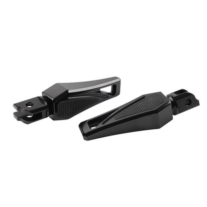 Mini Front Foot Pegs for Harley Softail Street Bob (2018-2023) Black