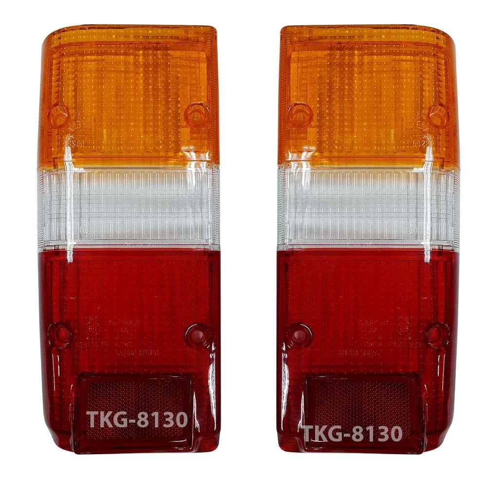 2 x Rear Tail Light Lenses for Toyota Landcruiser FJ60 (1980-1989)
