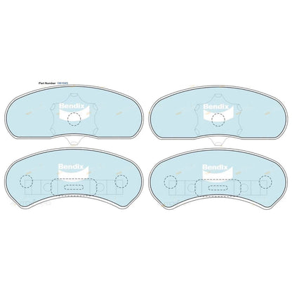 GCT Front Disc Brake Pad Set 4.1L 5.7L for Ford LTD (1979 - 1988)