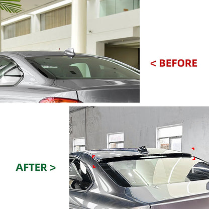Carbon Style Rear Boot Spoiler Lip for BMW 4 Series F32 (2014-2020)