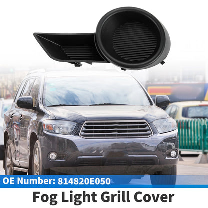 Front Bumper Fog Light Cover for Toyota Highlander