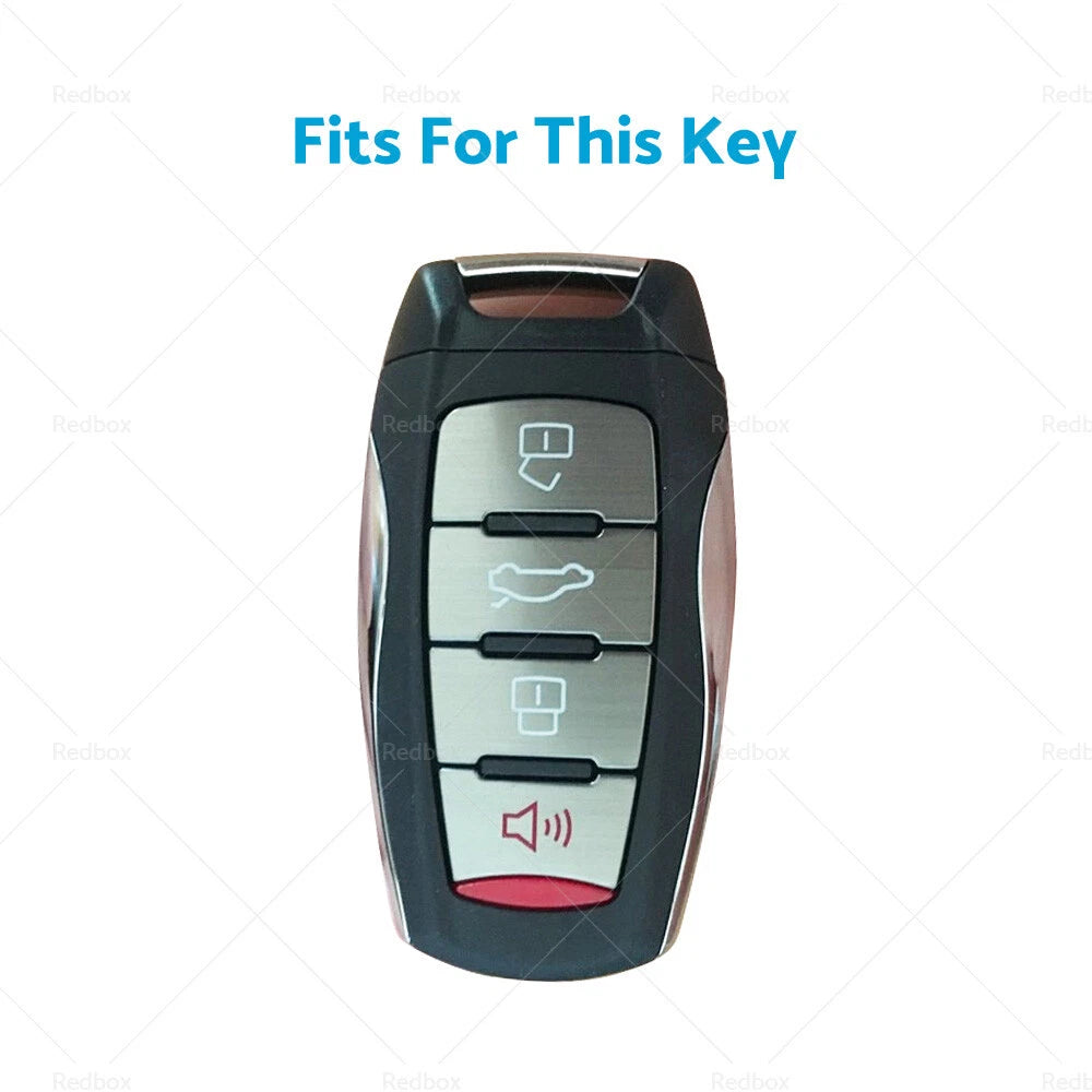 Beige TPU Key Fob Case Cover for Great Wall Haval Hover H1 H4 H6 H7 H9