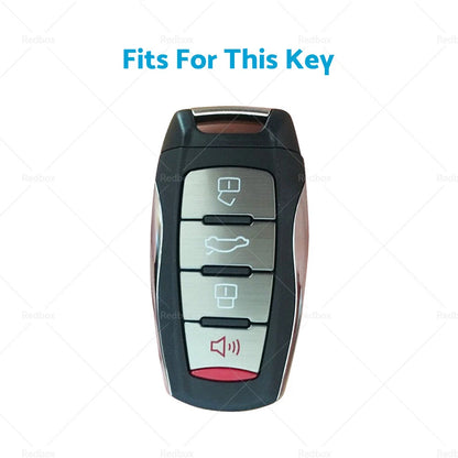 Beige TPU Key Fob Case Cover for Great Wall Haval Hover H1 H4 H6 H7 H9