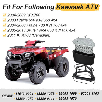 Air Filter & Cage Holder Bolt for Kawasaki Prairie 700 KVF700 (2004–2006)