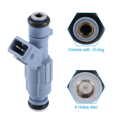 4pcs Fuel Injector for PEUGEOT 307 Hatchback 2.0 16V (2005-2007)