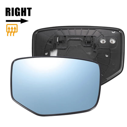 Right Side Blue Heated Mirror Glass for Honda Accord (2008-2010)