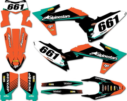KTM EXC 2024 VITAL STYLE Full Sticker Kit