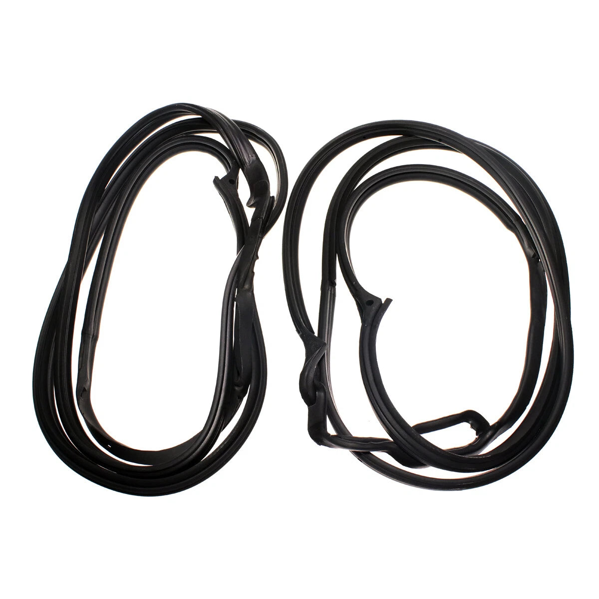 Rear Door Weatherstrip Seal x2 for Mercedes-Benz W201 190/190E/190LE 1982-1993