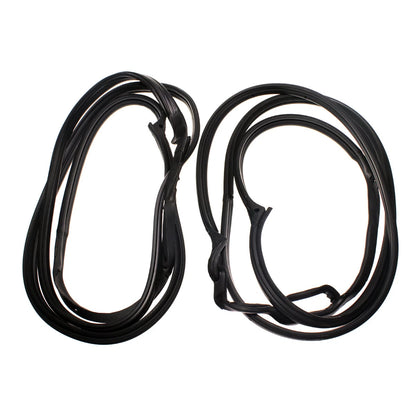 Rear Door Weatherstrip Seal x2 for Mercedes-Benz W201 190/190E/190LE 1982-1993