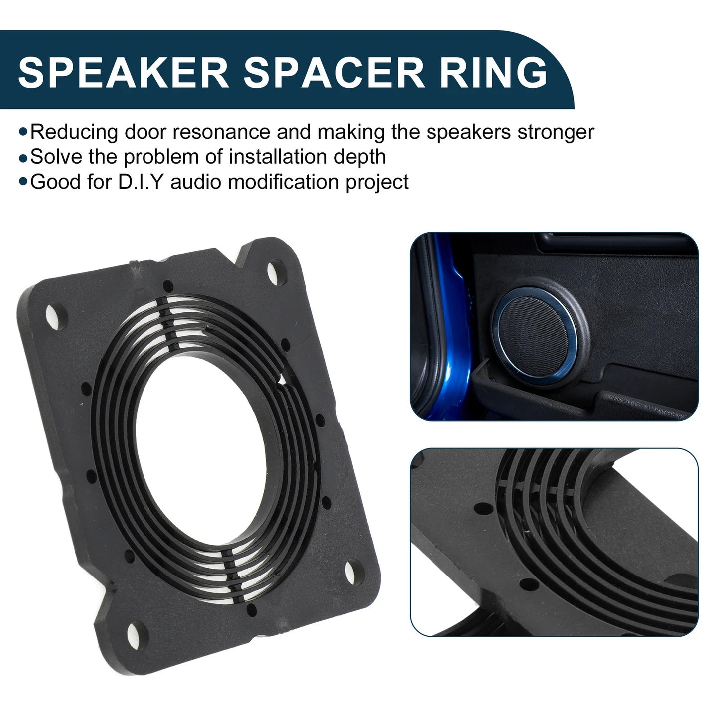 Speaker Spacer Adapter for Nissan Midrange - 2 Pcs