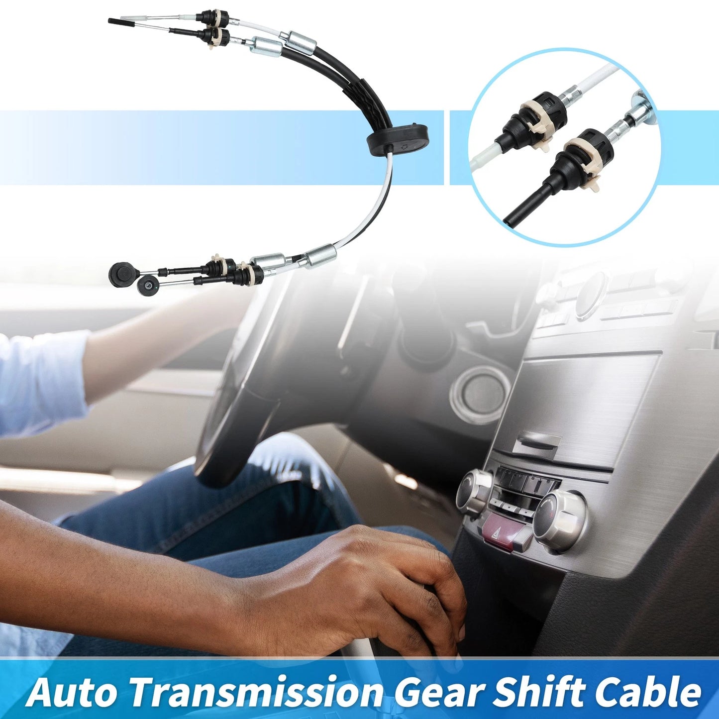 Manual Transmission Shift Shifter Cable for Chevy Cruze (2011 - 2016)