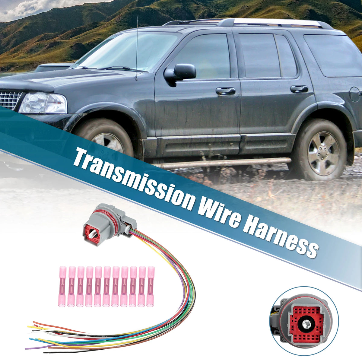 5R55W 5R55S 5R55N Wire Harness Pigtail Repair for Ford (2000-2010)