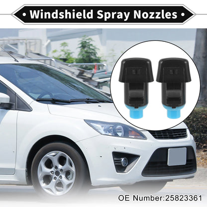 2 x Front Windshield Washer Nozzle for Cadillac SRX (2010–2011)