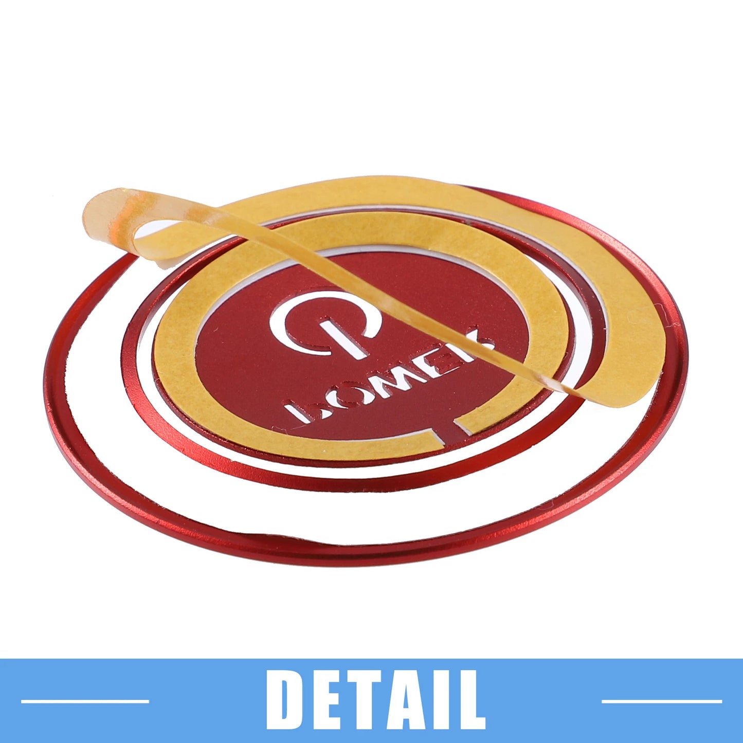 Engine Start Ignition Button Sticker for Honda Accord 2018-2022 Aluminum Red