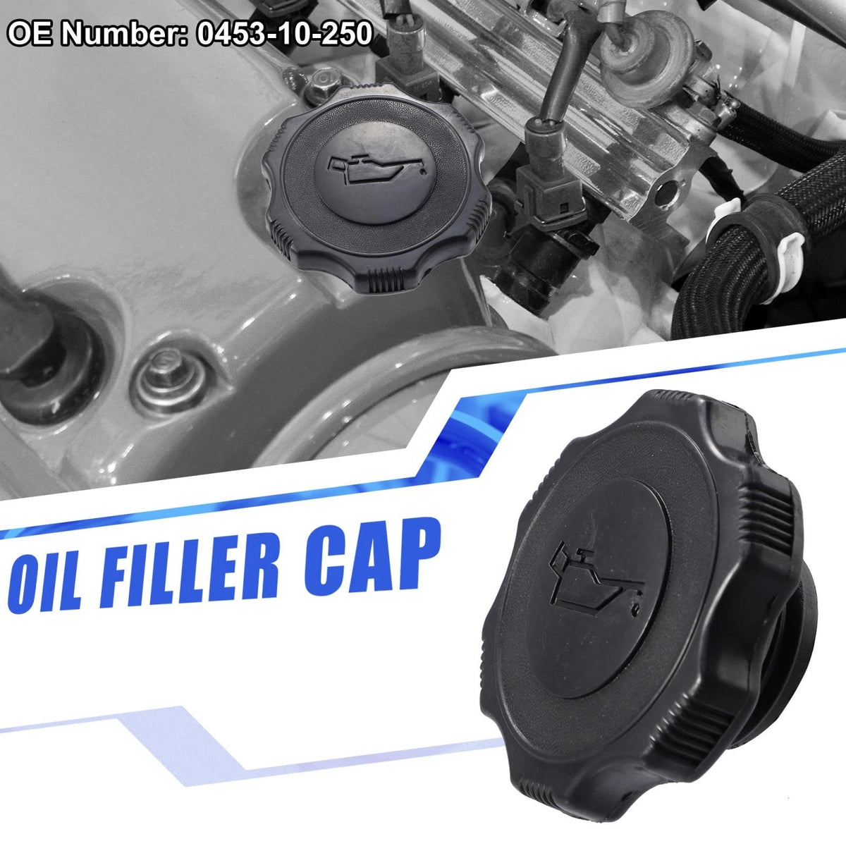 Oil Fuel Tank Cap Cover for Mazda Miata (1990-2005)